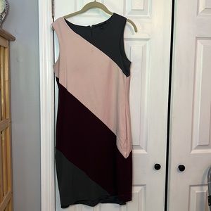 Banana Republic Color Block dress Size 6 .  Fully lined
